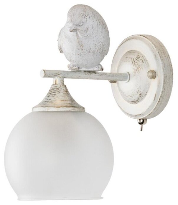 Бра Arte Lamp Gemelli A2150AP-1WG, E27, 60 Вт, кол-во ламп: 1 шт.