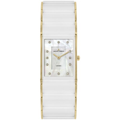 фото Наручные часы jacques lemans наручные часы jacques lemans 1-1940k, серебряный, белый