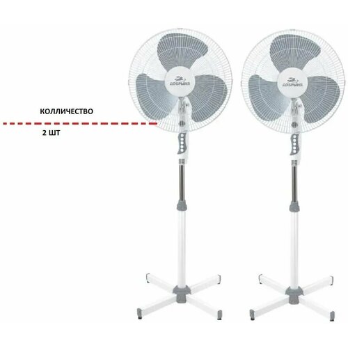 Вентилятор напольный добрыня DO-5101G в упаковке 2 шт 467900₽