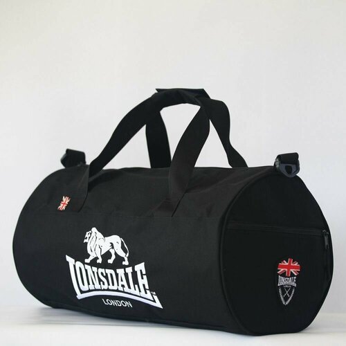 Сумка спортивная LONSDALE 415371/, 48х25, черный