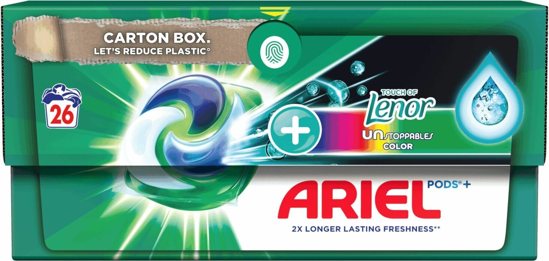 Капсулы для стирки Ariel All-In-1 + Lenor 26 шт