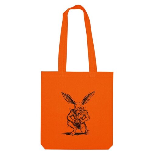 фото Сумка шоппер us basic, оранжевый