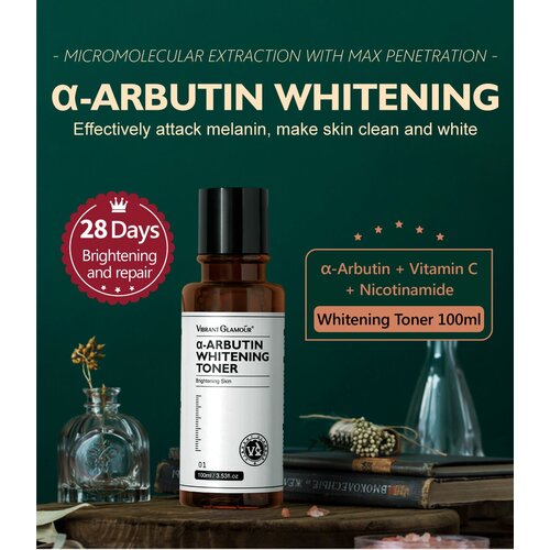 VIBRANT GLAMOUR отбеливающий тоник с арбутином 100 мл VIBRANT GLAMOUR Arbutin Whitening Toner 100ml