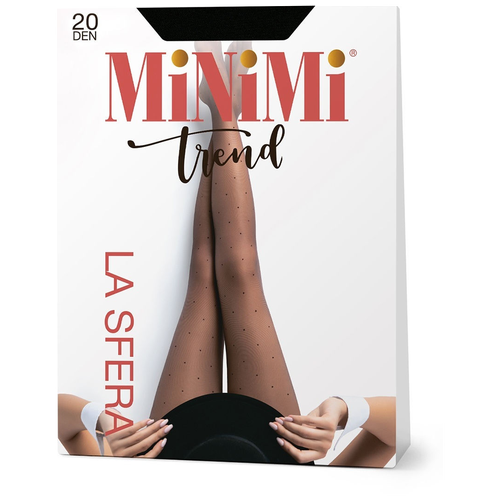 фото Колготки minimi, 20 den, с ластовицей, размер 5, черный