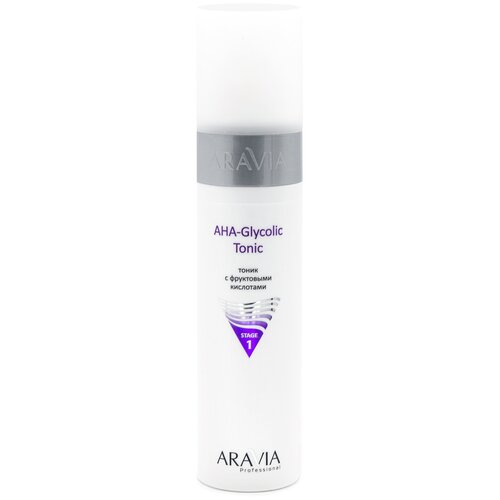 ARAVIA тоник с фруктовыми кислотами AHA - Glycolic Tonic, 250 мл