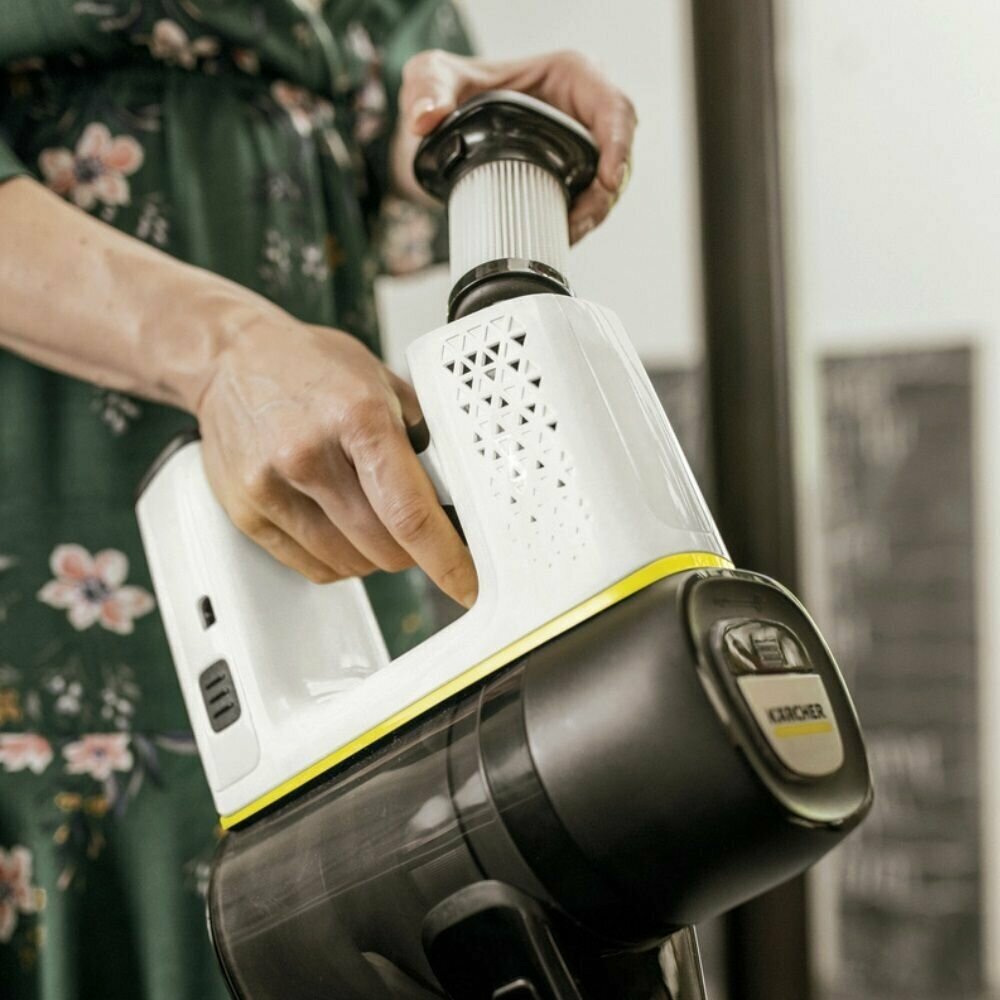 Пылесос аккумуляторный Karcher VC 6 Cordless ourFamily Extra 1.198-674.0 - фотография № 13