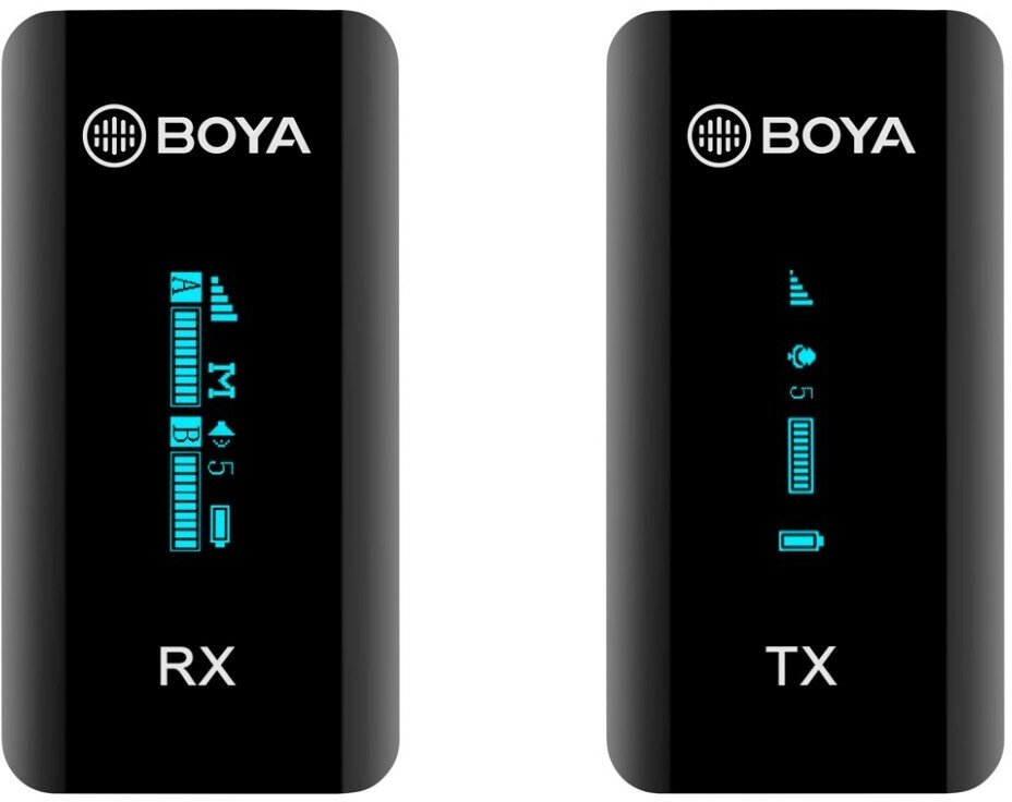 Беспроводная система Boya BY-XM6-S1, TX+RX, 3.5 мм TRS + TRRS