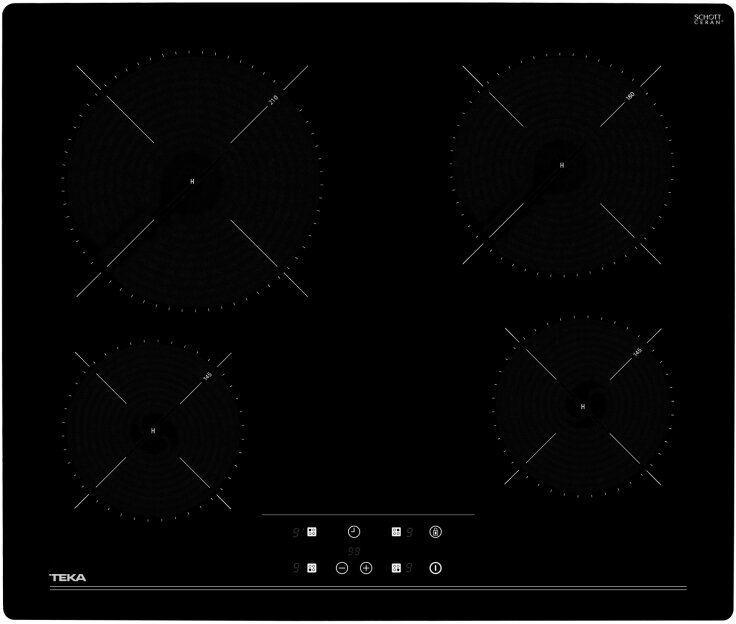 Электрическая варочная панель TEKA TZ 6415 (40239040), черный Hoff - фото №3