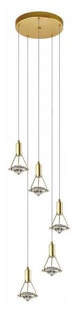 фото Люстра De Markt 722012405 Ауксис, E27