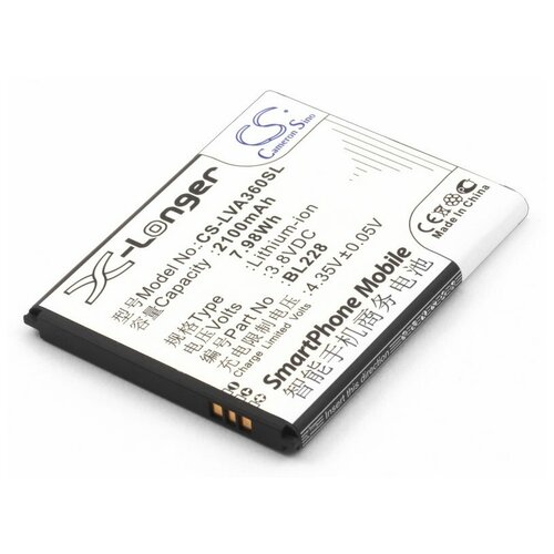 фото Аккумулятор для телефона lenovo a360t, a380t (bl228) cameron sino