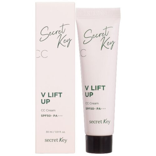 Secret Key V LIFT UP CC CREAM SPF50+ PA+++ СС крем для лица осветляющий с лифтинг-эффектом 30 мл