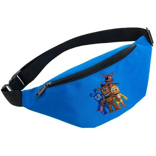 фото Сумка поясная noname, голубой