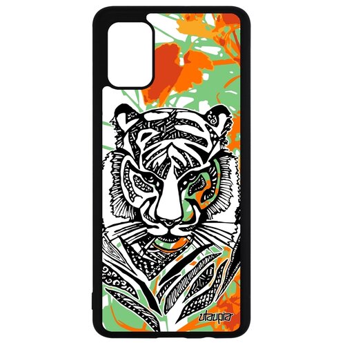 фото Чехол для телефонов galaxy a51, "тигр" джунгли tiger utaupia
