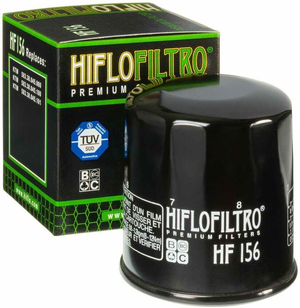 Фильтр Масляный Hiflofiltro Hf156 Hiflo filtro арт HF156