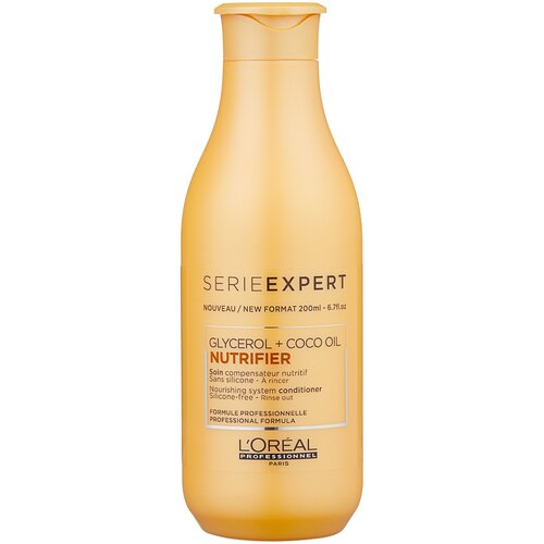 Купить L'Oreal Professionnel кондиционер Serie Expert Nutrifier Glycerol + Coco Oil для сухих волос, 200 мл, Интим-товары