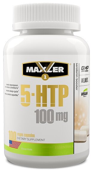 MAXLER USA 5-HTP 100mg (100 вегкапсул)