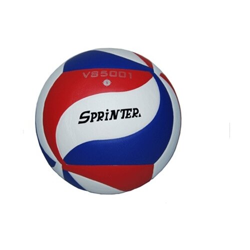 Мяч волейбольный/Мяч пляжный/Мяч для волейбола/Волейбольный мяч SPRINTER VS5001. Цвет: бело-красно-синий, размер: 5