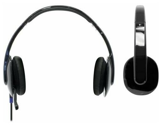 Наушники с микрофоном Logitech USB Headset H540 Black