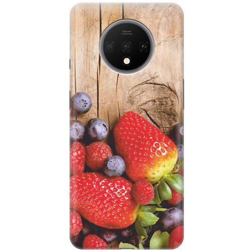 фото Gosso ультратонкий силиконовый чехол-накладка для oneplus 7t с принтом "дерево фруктов"