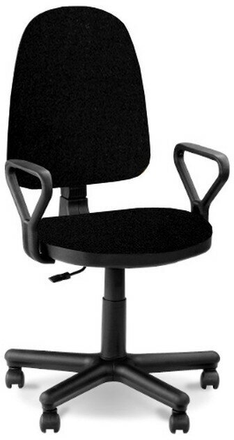 Кресло офисное Nowy Styl, престиж RU (GTP, PL56 крестовина пластик, С-11) черн.
