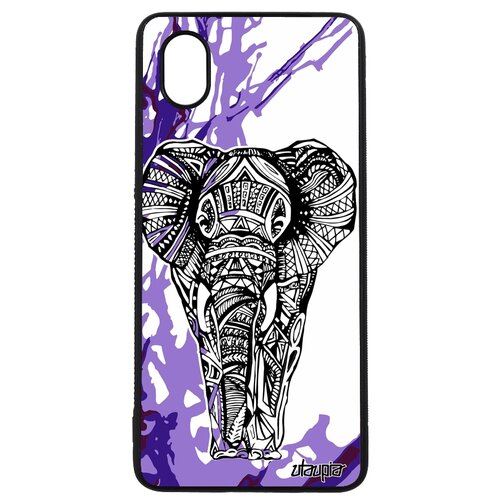 фото Чехол на мобильный galaxy a01, "слон" древний мудрый utaupia