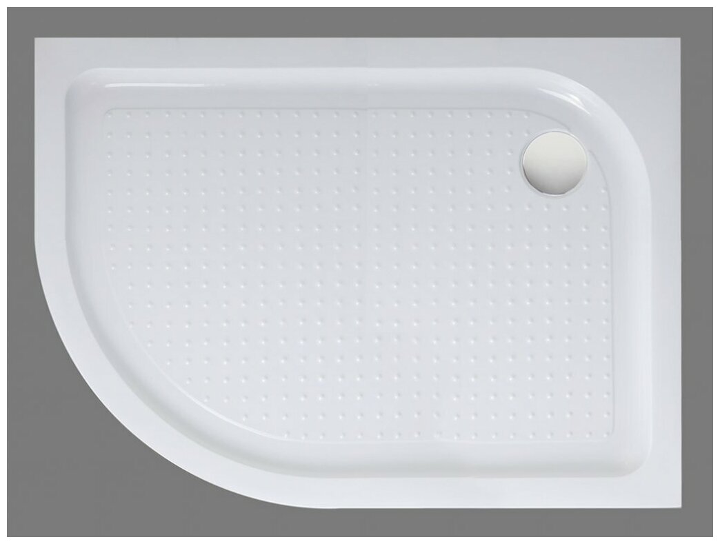 BelBagno Душевой поддон акриловый TRAY-BB-RH-100/80-550-15-W-R