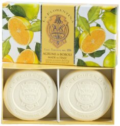 La Florentina Мыло кусковое Citrus, 2 шт., 115 г