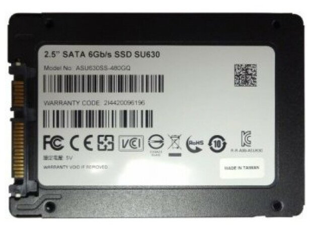 SSD накопитель A-DATA Ultimate SU630 480Гб, 2.5", SATA III - фото №4