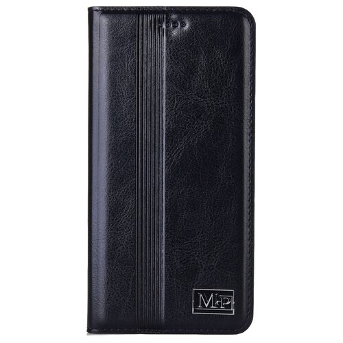 фото Чехол-книжка mypads для samsung galaxy s21 (sm-g991) из качественной натуральной мраморной кожи буйвола прошитый элегантной прострочкой черный с магнитной крышкой.