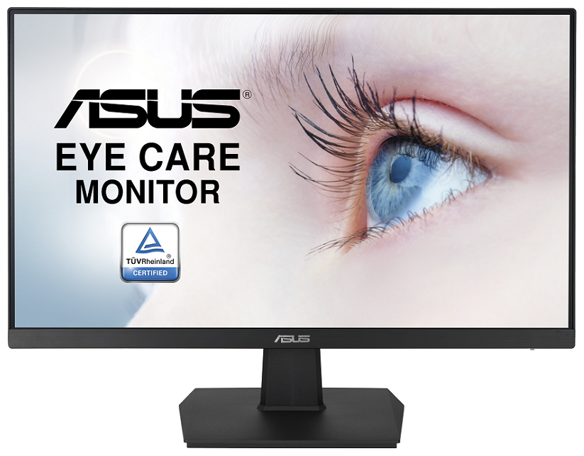 Монитор ASUS 23.8" VA24ECE IPS LED, 1920x1080, 4ms, 250cd/m2, 178°/178°, 1000:1 (100Mln:1), HDMI, USB Type-C, 75Hz, Frameless