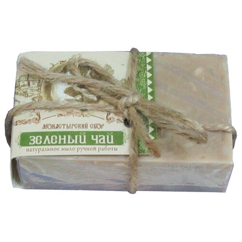 Kleona Мыло кусковое зеленый чай, 80 г