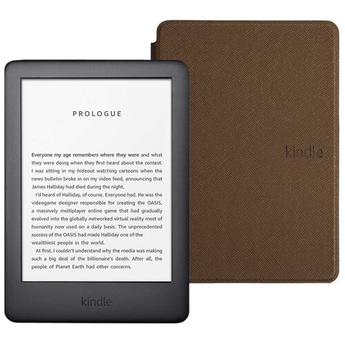 Электронная книга Amazon Kindle 10 8Gb SO Black с обложкой ReaderONE