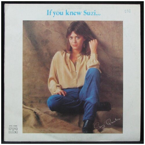 Suzi Quatro If You Knew Suzi (Германия 1978г.)