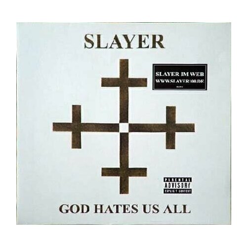 Виниловая пластинка SLAYER - GOD HATES US ALL (LP) czarface виниловая пластинка czarface odd czar against us