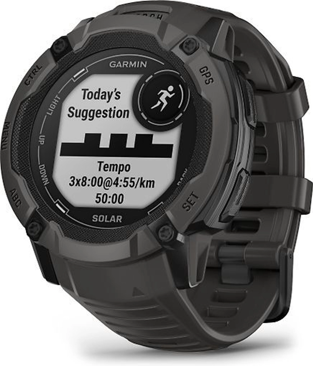 Умные часы Garmin Instinct 2X Solar Graphite