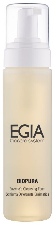 EGIA пенка для умывания с энзимами Biopura Enzymes Cleansing Foam, 200 мл