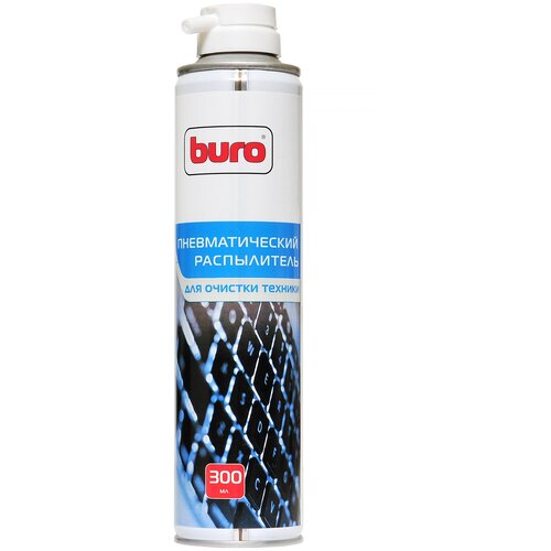 Buro BU-air пневматический очиститель для оргтехники, 300 мл пневматический очиститель buro bu air400 мл [1490194]