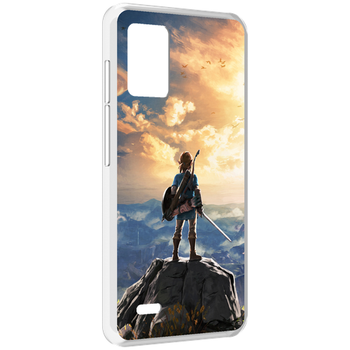 Чехол MyPads The Legend of Zelda для UMIDIGI Bison X10S / Bison X10G задняя-панель-накладка-бампер чехол mypads god of war кратос атрей для umidigi bison x10s bison x10g задняя панель накладка бампер