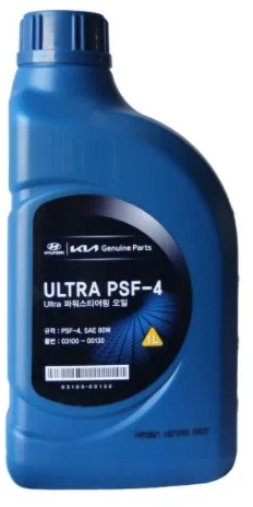 Жидкость для ГУР Hyundai Ultra PSF-4 Зеленый цвет (1л) Арт. 03100-00130.