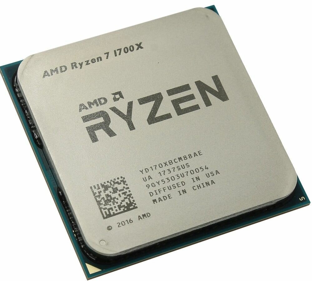 Процессор AMD Ryzen 7 1700X AM4 8 x 3400 МГц