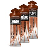 SiS GO ENERGY+CAFFEINE GEL Гель энергетический изотонический углеводный с кофеином 150мг, 3шт по 60мл (Двойной эспрессо) - изображение