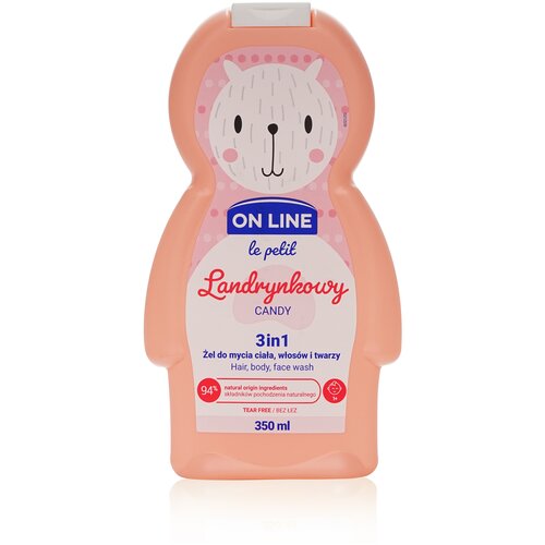 Гель для тела On Line Le petit для детей, CANDY , 350 мл.