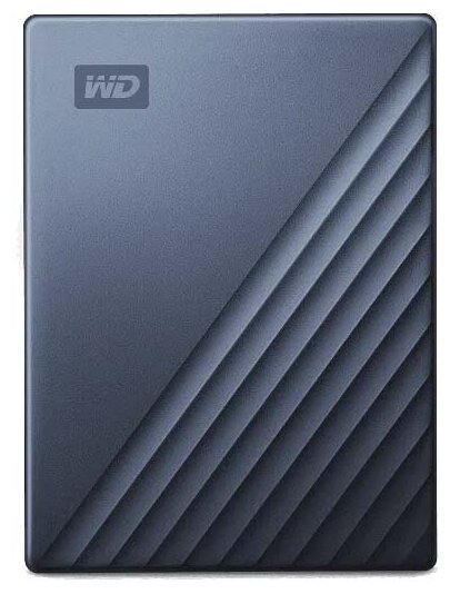 Внешний HDD диск WD My Passport Ultra 4TB, USB 3.2, Blue (WDBFTM0040BBL-WESN)