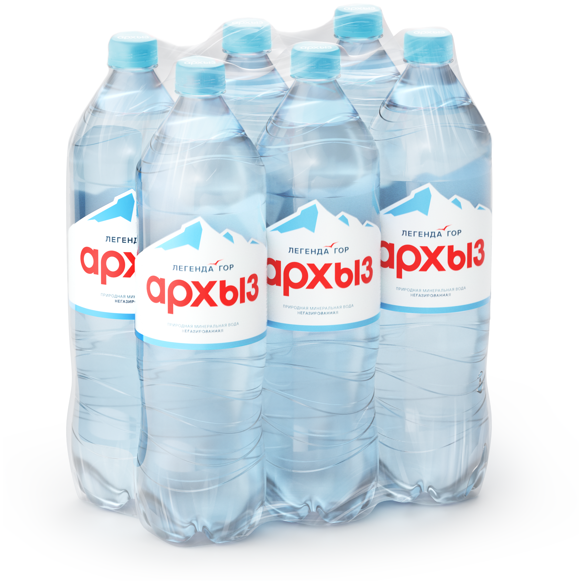 Вода минеральная Легенда гор архыз, негазированная, 1,5л 6 бутылок - фотография № 2
