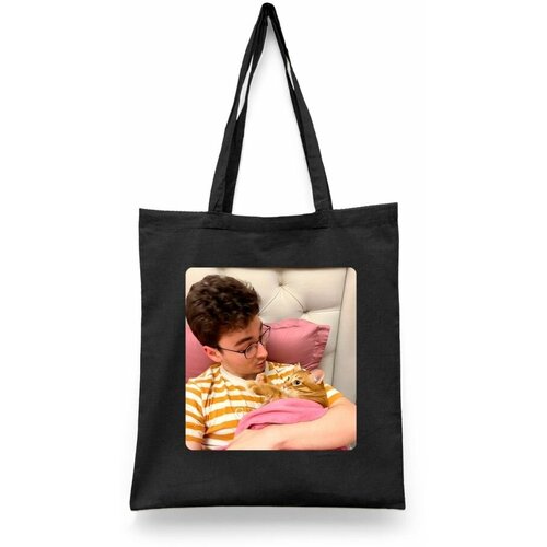 фото Сумка шоппер каждому своё, черный