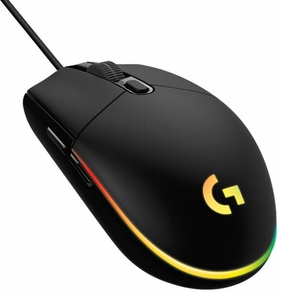 Мышь Logitech G G102 Lightsync, черный