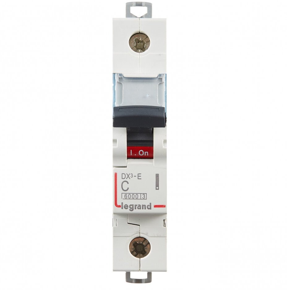 DX3-E 407268 Автоматический выключатель однополюсный 50А (6 кА, C) Legrand - фото №1