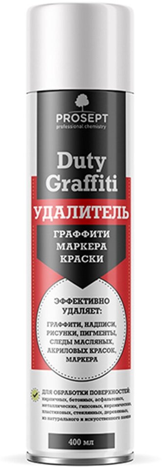 Средство Duty Graffiti для удаления граффити, маркера и краски 400 мл - фотография № 2