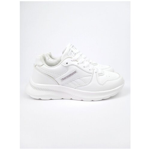 фото Женские кроссовки белые матовые / morebrands