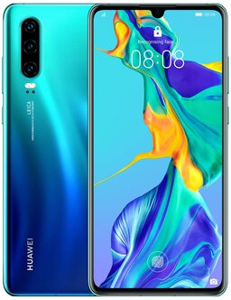 Б/У и уценка Смартфон HUAWEI P30 6/128 ГБ Global, Dual nano SIM, светло-голубой — купить в интернет-магазине по низкой цене на Яндекс Маркете